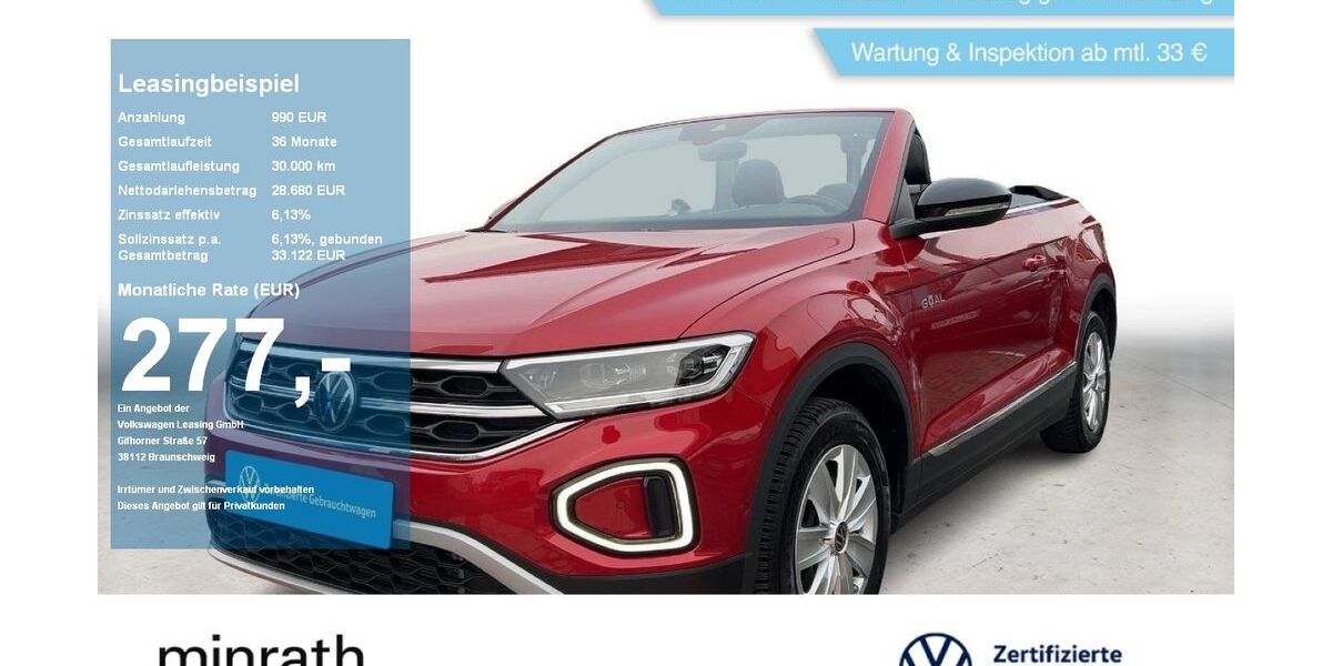 VW T-Roc 25.483 km 28.630 &euro; Moers 47441