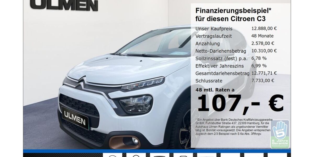 Citroen C3 25.435 km 12.450 &euro; Ratingen 40880