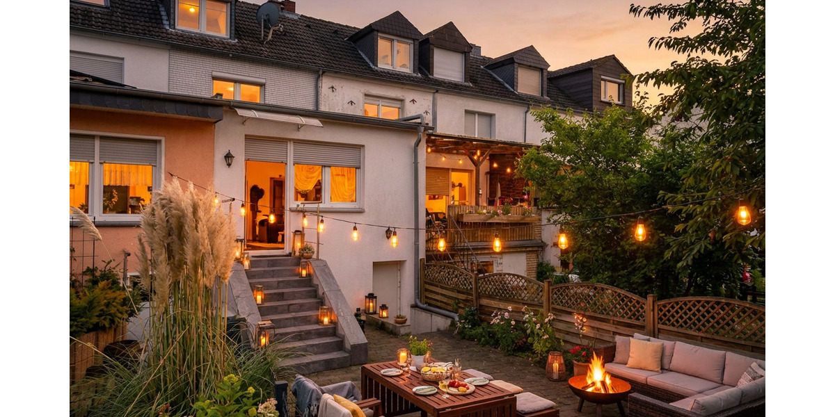 Reihenmittelhaus Kamp - Lintfort Stadtkern - 4 Zimmer, 110 m&sup2;, 368.000&euro; | Angebot:25696612