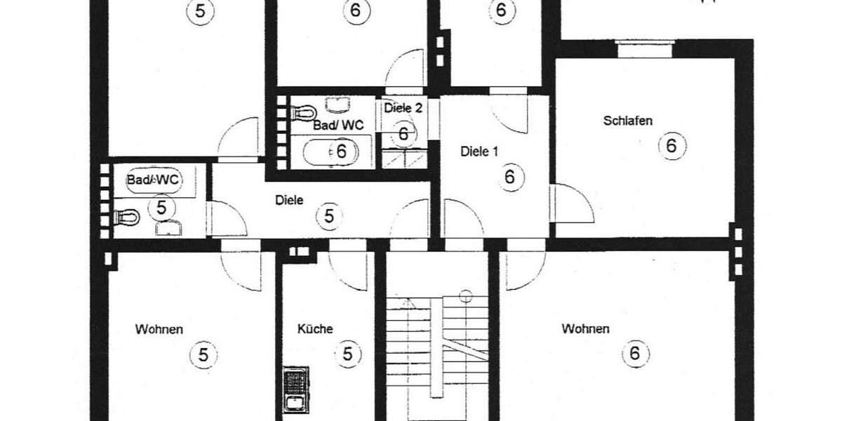 Etagenwohnung Düsseldorf Derendorf - 3 Zimmer, 75 m&sup2;, 397.500&euro; | Angebot:25864094