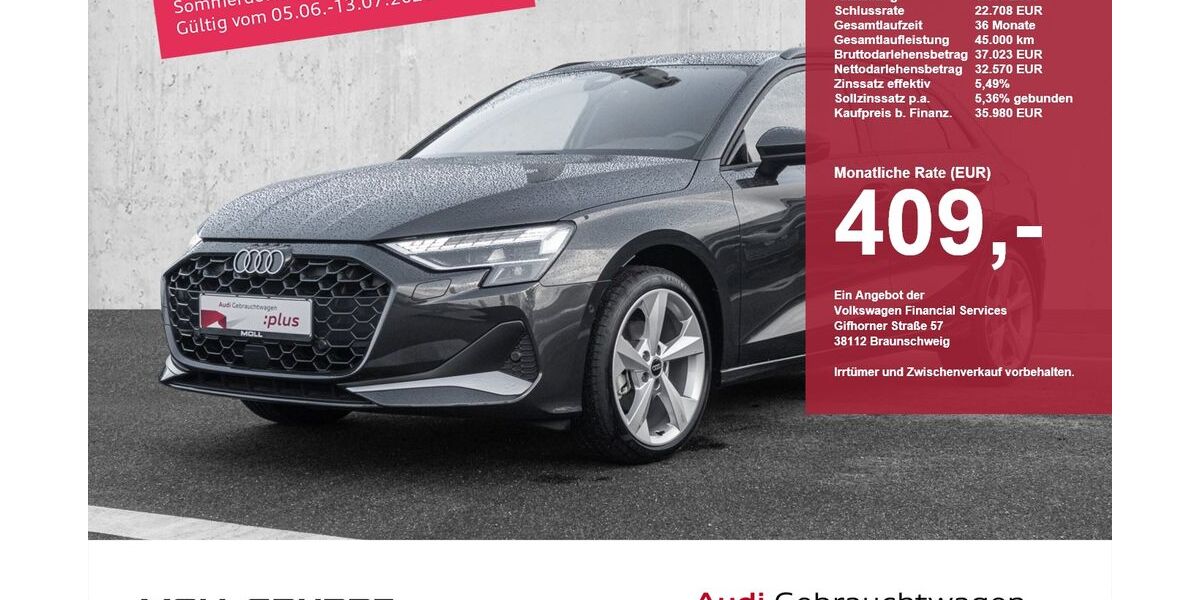 Audi A3 8.590 km 30.390 &euro; Düsseldorf 40474