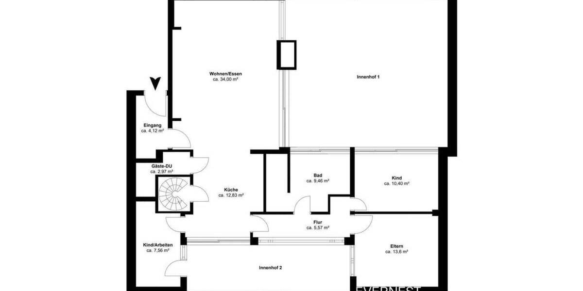 Bungalow Ratingen Ost - 4 Zimmer, 137 m&sup2;, 899.000&euro; | Angebot:25686266