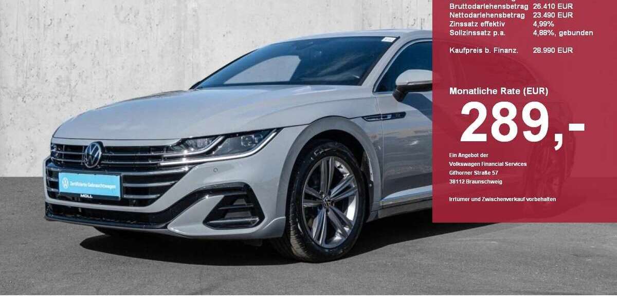 VW Arteon 38.365 km 28.990 &euro; Düsseldorf 40474