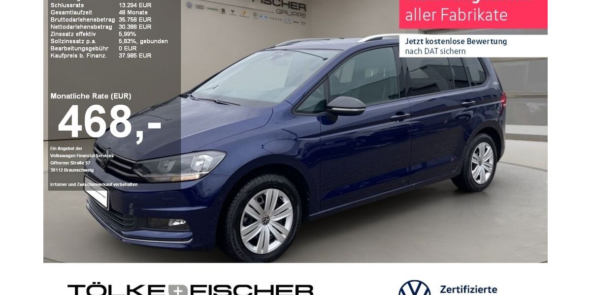 VW Touran 9.313 km 35.489 &euro; Krefeld 47805