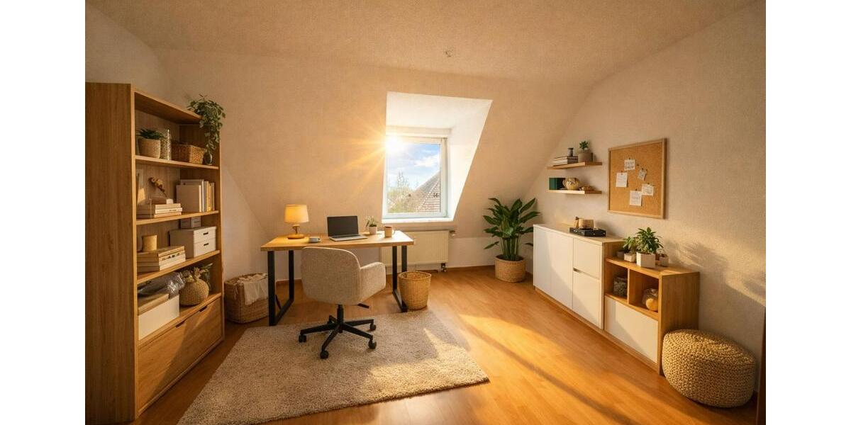 Dachgeschoßwohnung Duisburg Essenberg - 3 Zimmer, 88 m&sup2;, 219.000&euro; | Angebot:25419517