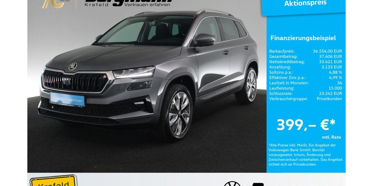 Skoda Karoq 1.010 km 36.226 &euro; Krefeld 47803