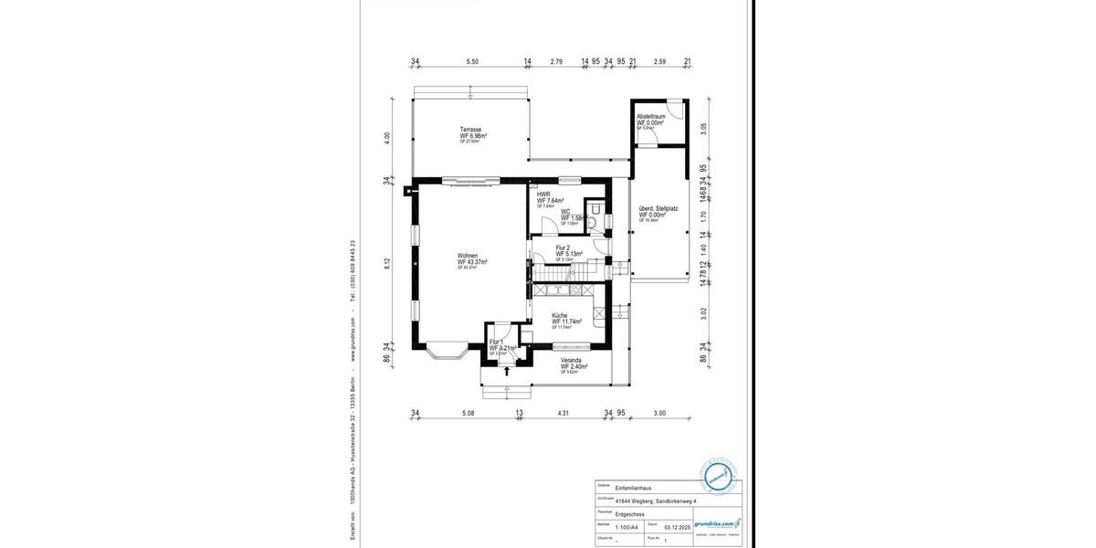 Einfamilienhaus Wegberg - 5 Zimmer, 151 m&sup2;, 370.000&euro; | Angebot:26992820