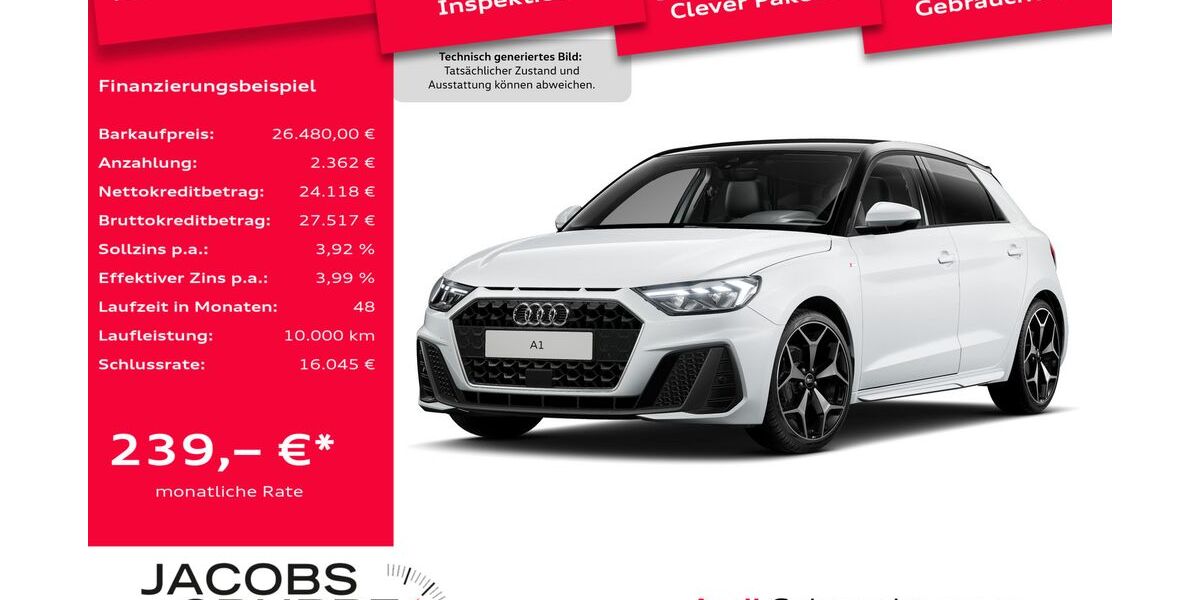 Audi A1 3.857 km 26.480 &euro; Mönchengladbach 41066