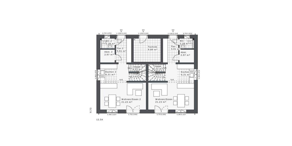 Doppelhaushälfte Kaarst Büttgen - 8 Zimmer, 190 m&sup2;, 825.400&euro; | Angebot:25675474
