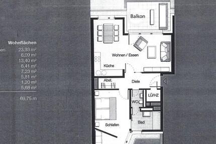 Wohnung Krefeld Cracau - 2 Zimmer, 70 m&sup2;, 770&euro; | Angebot:26688518