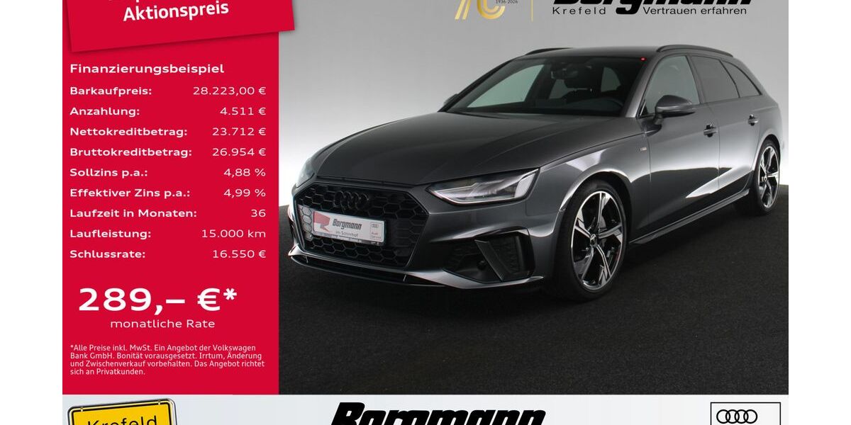 Audi A4 76.518 km 28.223 &euro; Krefeld 47803
