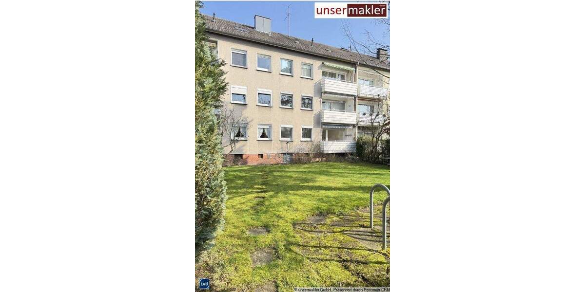 Etagenwohnung Duisburg Buchholz - 3 Zimmer, 67 m&sup2;, 129.000&euro; | Angebot:25776735