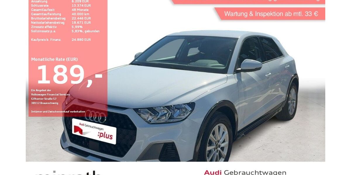Audi A1 2.920 km 23.860 &euro; Moers-Hülsdonk 47441