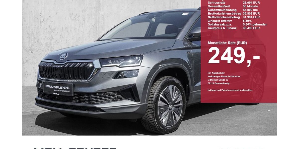 Skoda Karoq 6.789 km 34.970 &euro; Düsseldorf 40474
