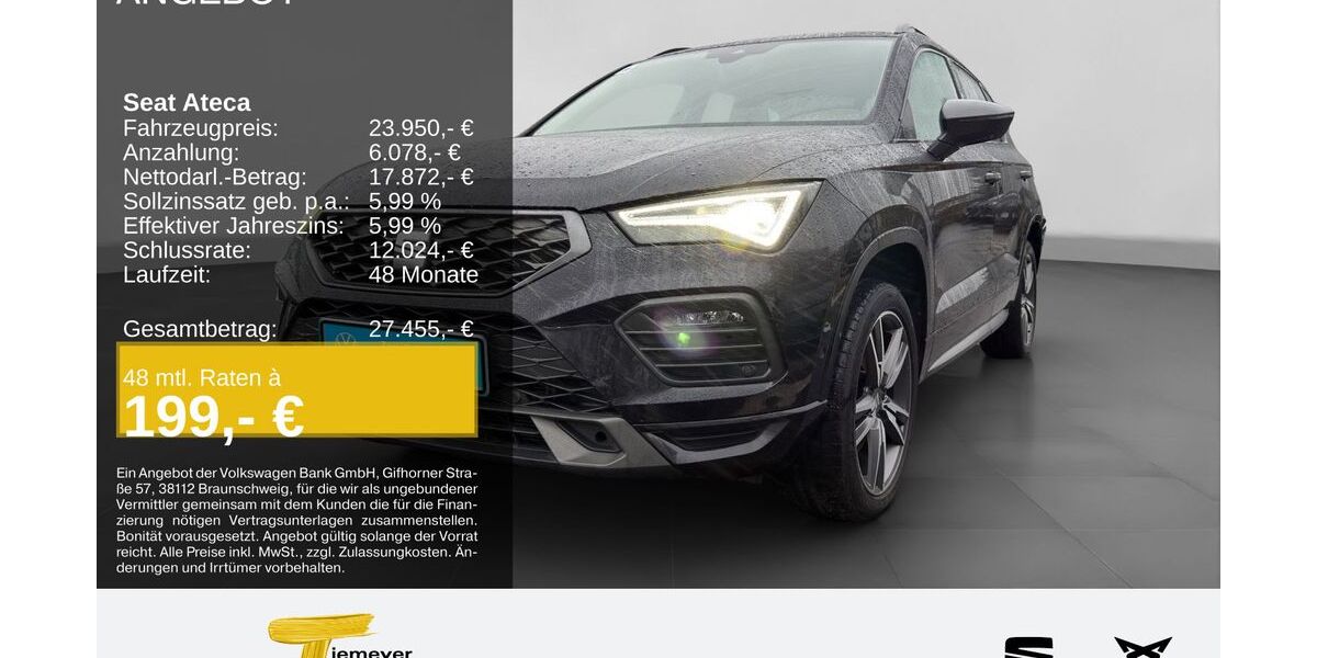 Seat Ateca 91.535 km 18.290 &euro; Duisburg 47059
