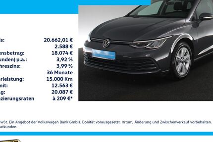 VW Golf 73.855 km 20.662 &euro; Krefeld 47803