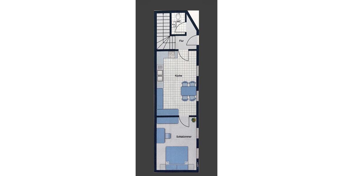 Maisonettenwohnung Mönchengladbach Süd - 2 Zimmer, 70 m&sup2;, 650&euro; | Angebot:26680705