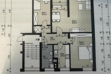 Wohnung Krefeld Dießem - 3 Zimmer, 76 m&sup2;, 686&euro; | Angebot:27556819