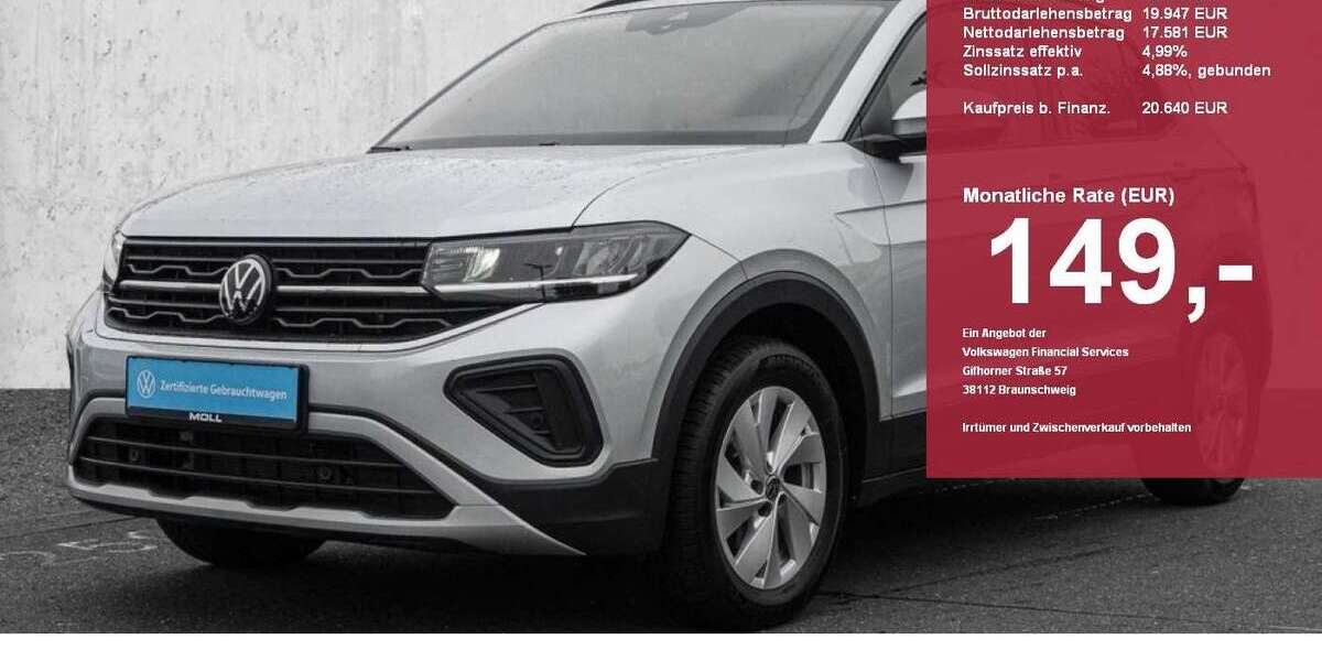 VW T-Cross 12.250 km 20.640 &euro; Düsseldorf 40474