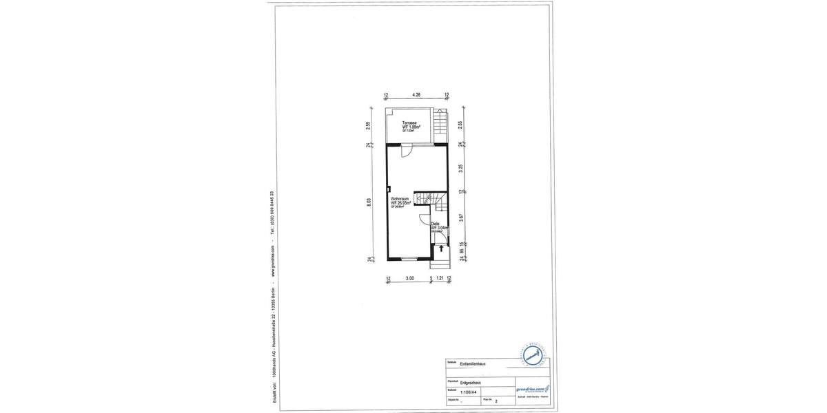 Reihenmittelhaus Neuss Gnadental - 3 Zimmer, 63 m&sup2;, 239.000&euro; | Angebot:25772682