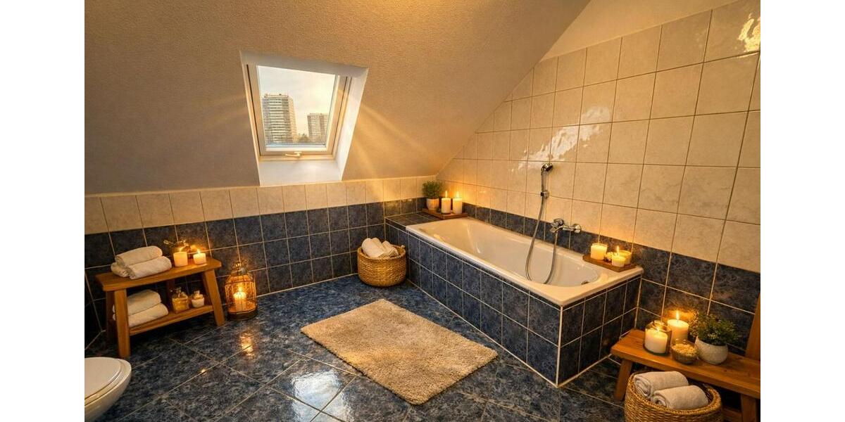 Dachgeschoßwohnung Duisburg Essenberg - 3 Zimmer, 88 m&sup2;, 219.000&euro; | Angebot:25419517