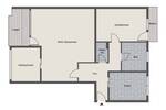 Etagenwohnung Krefeld / Cracau Cracau - 2 Zimmer, 107 m&sup2;, 1.120&euro; | Angebot:26766749
