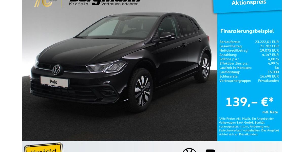 VW Polo 12.160 km 23.222 &euro; Krefeld 47803