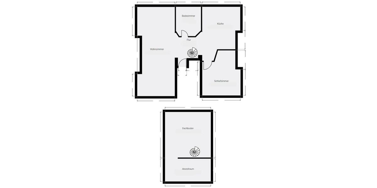 Dachgeschoßwohnung Mönchengladbach Süd - 3 Zimmer, 87 m&sup2;, 199.000&euro; | Angebot:26766627