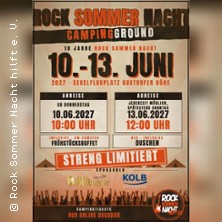Rock Sommer Nacht 2027 Camping - Campingground 10.06.2027 Segelflugplatz Gustorfer Höhe