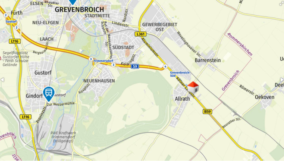 Gewerbeobjekt Grevenbroich - 1.850&euro; | Angebot:23428158