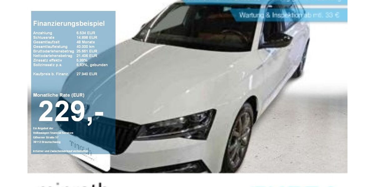 Skoda Superb 116.619 km 27.440 &euro; Duisburg-Rheinhausen 47226