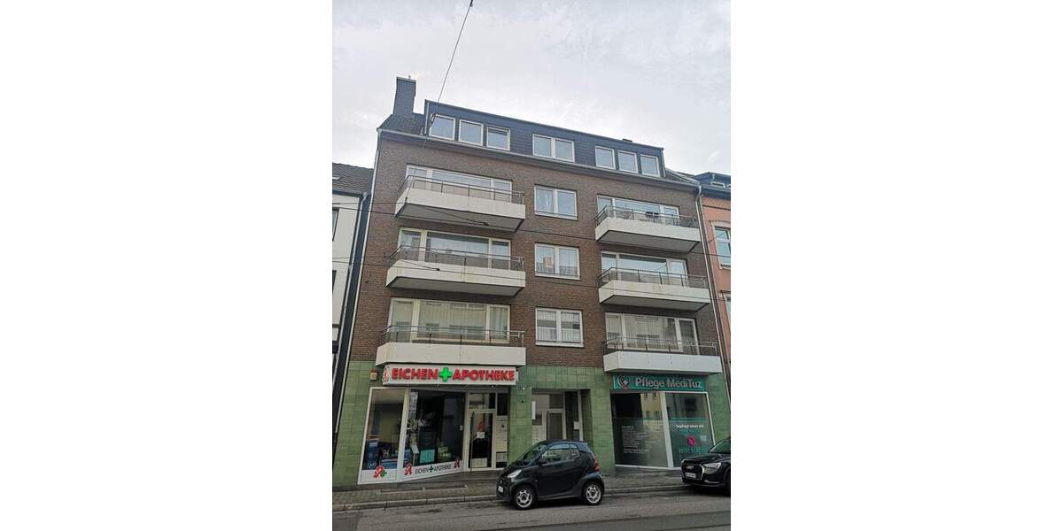 Etagenwohnung Krefeld Inrath/Kliedbruch - 3 Zimmer, 73 m&sup2;, 605&euro; | Angebot:25660995