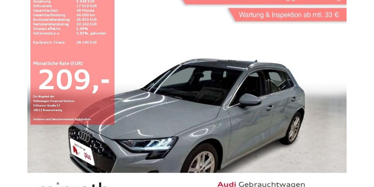 Audi A3 21.459 km 27.690 &euro; Moers-Hülsdonk 47441