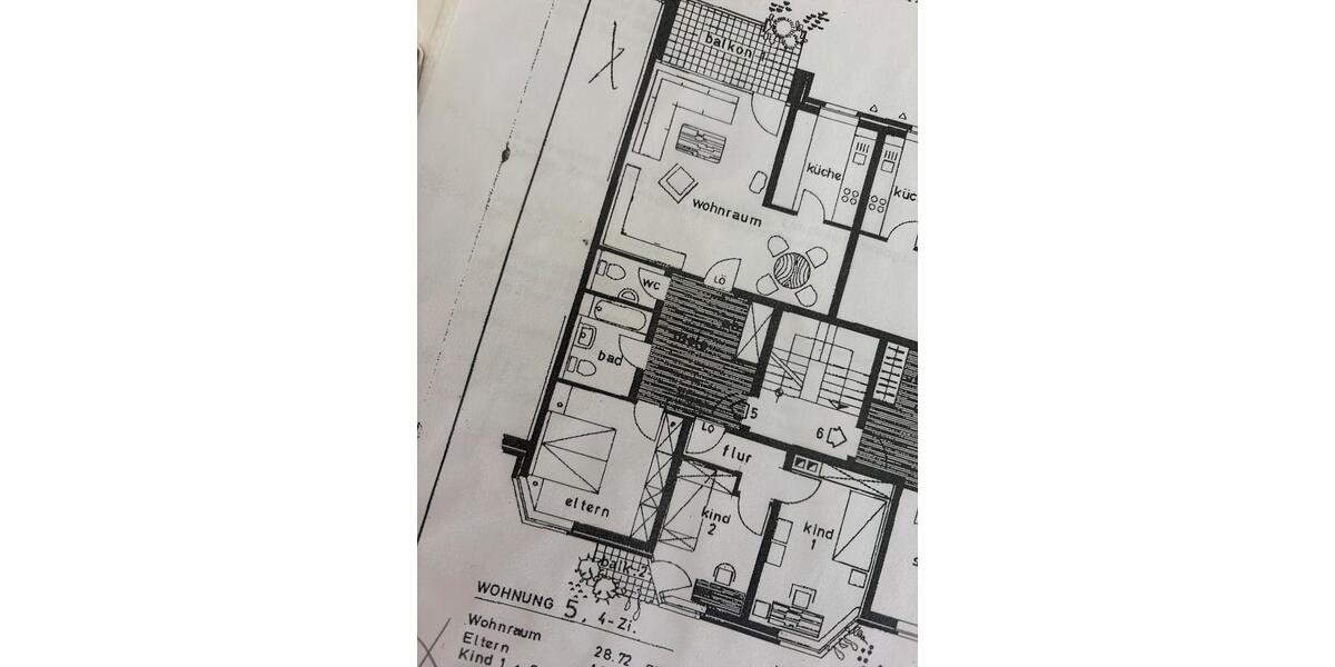 Etagenwohnung Krefeld Benrad - 4 Zimmer, 94 m&sup2;, 258.000&euro; | Angebot:25872403