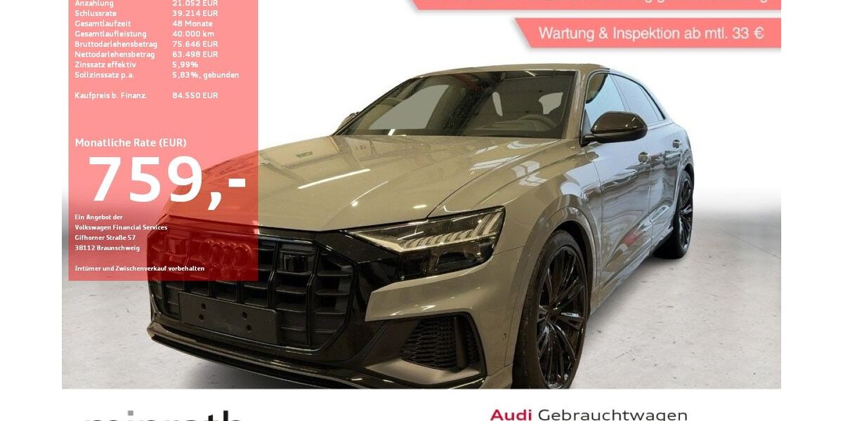 Audi SQ8 14.775 km 84.550 &euro; Moers-Hülsdonk 47441