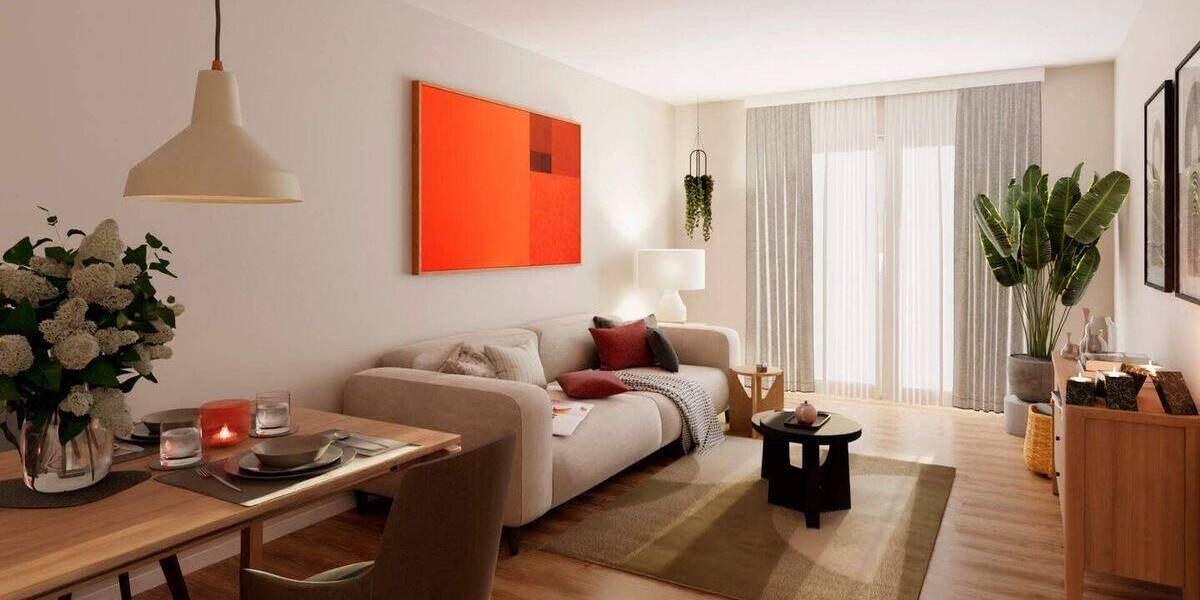 Etagenwohnung Düsseldorf Benrath - 2 Zimmer, 66 m&sup2;, 395.900&euro; | Angebot:26014732