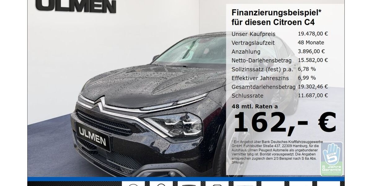 Citroen C4 28.705 km 19.478 &euro; Düsseldorf 40233