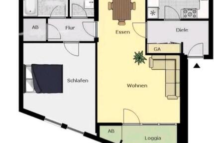 Wohnung Düsseldorf Stadtbezirk 8 - 2 Zimmer, 70 m&sup2;, 1.620&euro; | Angebot:25960265