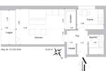 Etagenwohnung Duisburg Essenberg - 1 Zimmer, 42 m&sup2;, 460&euro; | Angebot:26249918