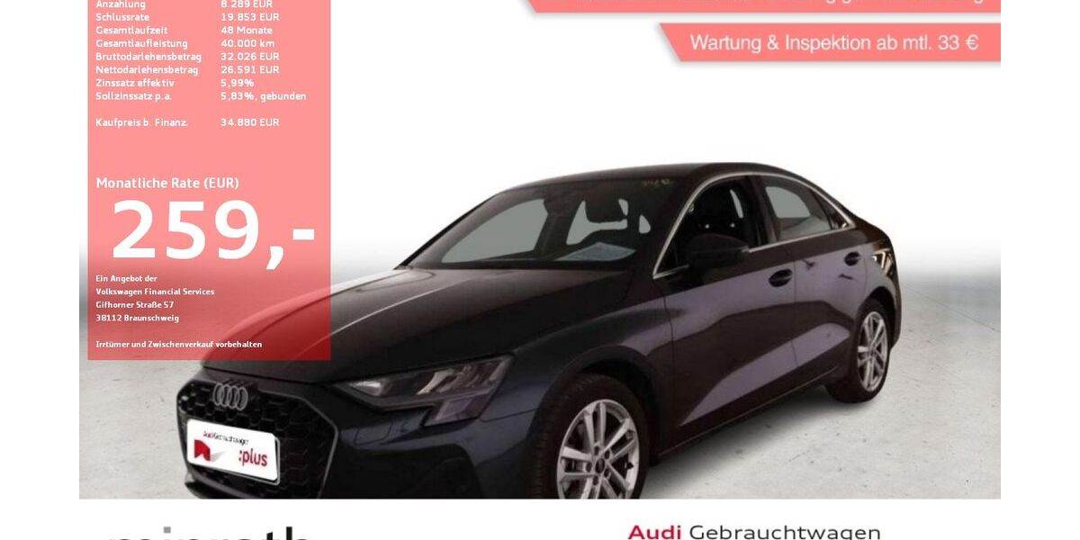 Audi A3 27.577 km 34.630 &euro; Moers-Hülsdonk 47441