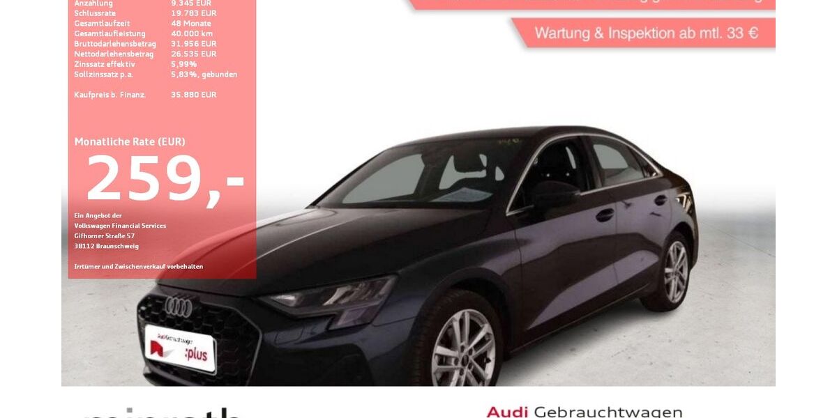 Audi A3 27.577 km 34.880 &euro; Moers-Hülsdonk 47441