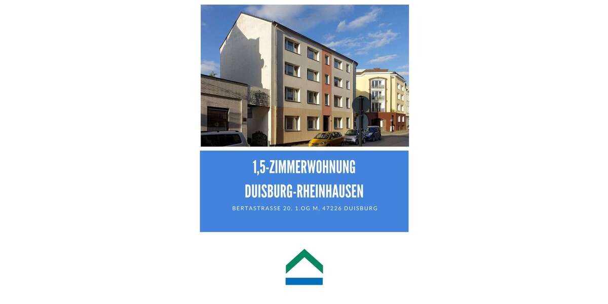 Etagenwohnung Duisburg Atrop - 1.5 Zimmer, 35 m&sup2;, 236&euro; | Angebot:26016557