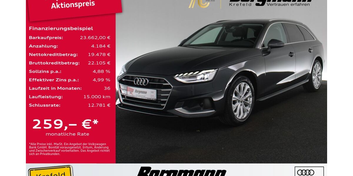 Audi A4 94.900 km 23.662 &euro; Krefeld 47803