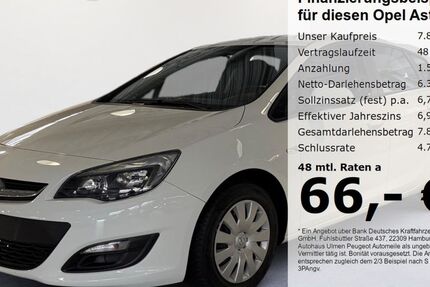 Opel Astra 73.026 km 7.880 &euro; Düsseldorf 40233