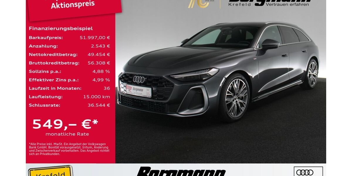 Audi A5 9.445 km 50.997 &euro; Krefeld 47803