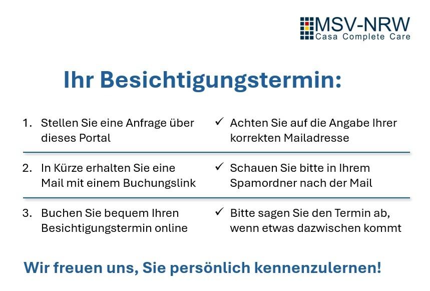 Etagenwohnung Mettmann - 2 Zimmer, 60 m&sup2;, 635&euro; | Angebot:25920248