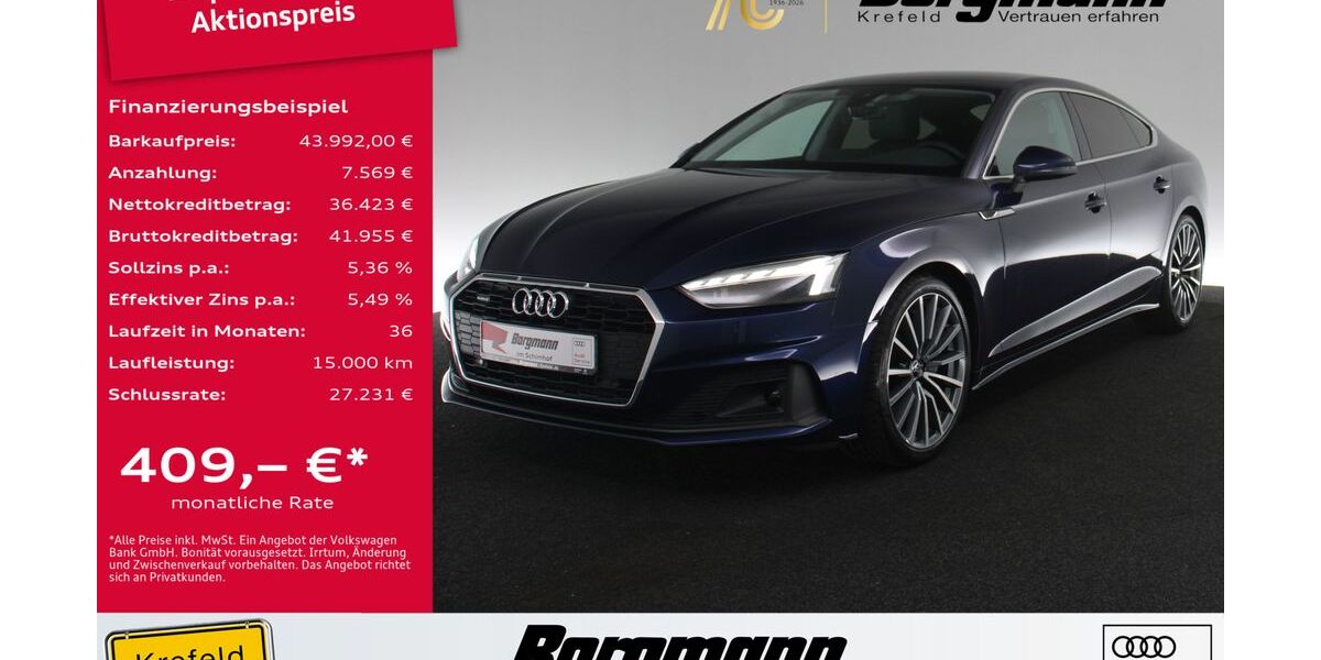 Audi A5 36.316 km 43.992 &euro; Krefeld 47803