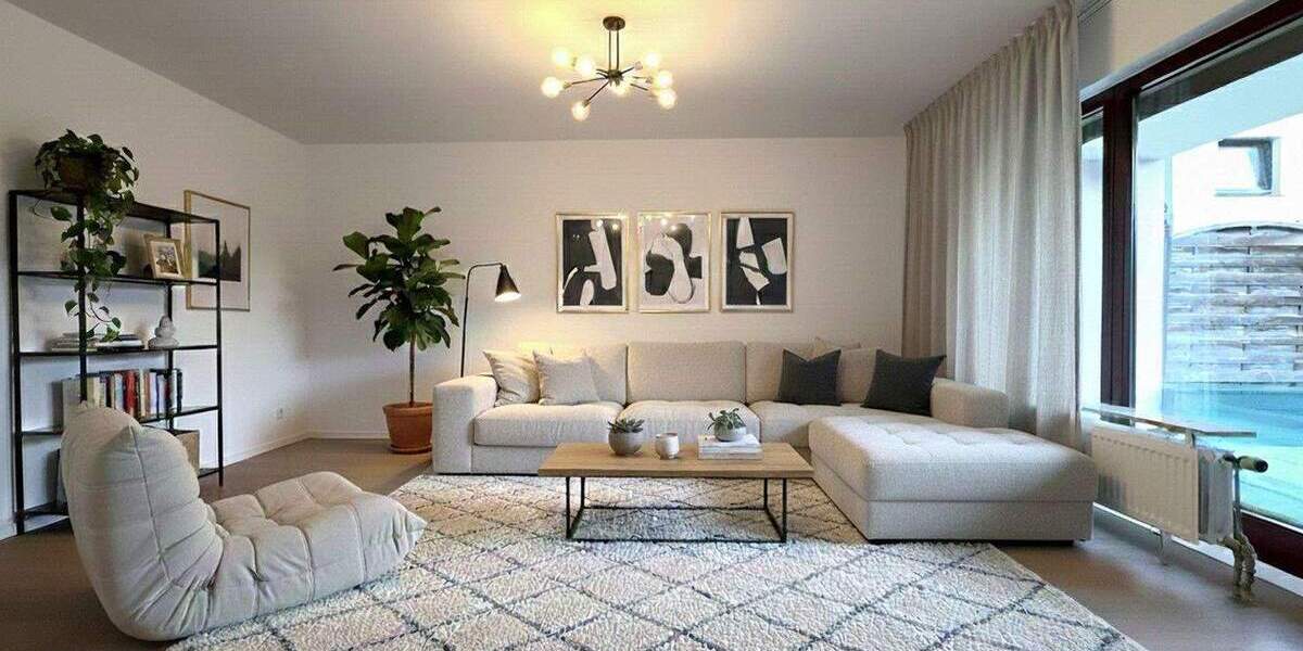 Terrassenwohnung Krefeld Cracau - 3 Zimmer, 101 m&sup2;, 219.000&euro; | Angebot:25686734