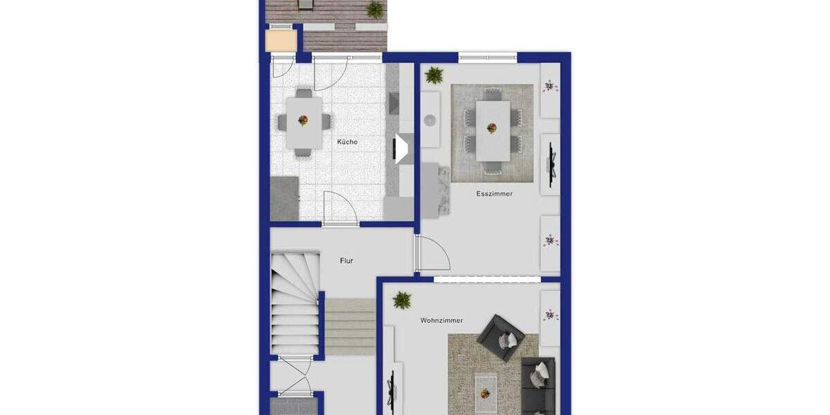 Einfamilienhaus Düsseldorf Benrath - 6 Zimmer, 185 m&sup2;, 999.000&euro; | Angebot:25899322