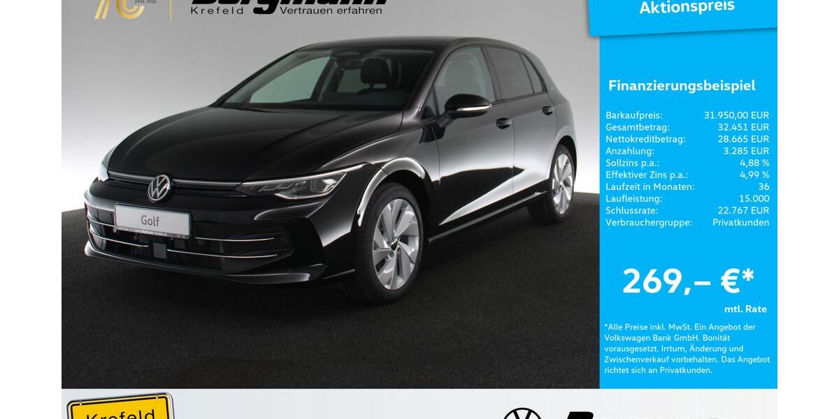 VW Golf 1.500 km 31.950 &euro; Krefeld 47803